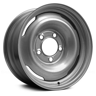 Replace® - 4-Slot Silver 15x6 Steel Factory Wheel - Remanufactured