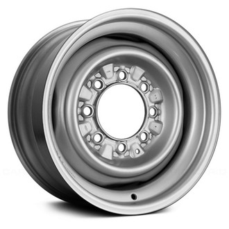 Replace® - 4-Slot Silver 16x6.5 Steel Factory Wheel - Remanufactured