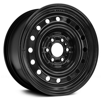 Replace® - 10-Hole Black 16x7 Steel Factory Wheel - Remanufactured