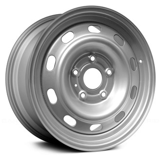 Replace® - 10-Slot Silver 17x7 Steel Factory Wheel - Remanufactured