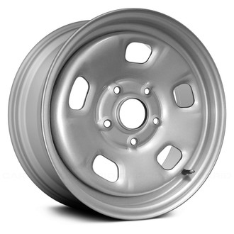 Replace® - 5-Slot Silver 17x7 Steel Factory Wheel - Remanufactured