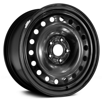 Replace® - 18-Slot Black 18x8 Steel Factory Wheel - Remanufactured