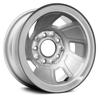 Replace® - 5 Spiral-Spoke Silver 15x7.5 Steel Factory Wheel - Remanufactured