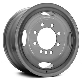 Replace® - 4-Slot Silver 16x6 Steel Factory Wheel - Replica
