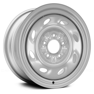 Replace® - 8-Slot Silver 15x6 Steel Factory Wheel - Replica