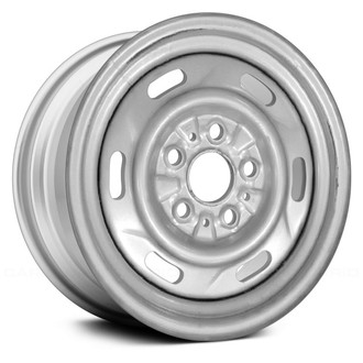 Replace® - 6-Slot Silver 14x5.5 Steel Factory Wheel - Remanufactured