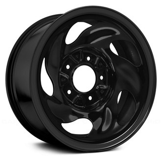 Replace® - 5 Spiral-Spoke Black 16x7 Steel Factory Wheel - Remanufactured