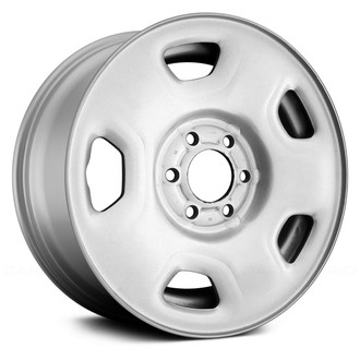 Replace® - 5-Slot Silver 17x7.5 Steel Factory Wheel - Remanufactured