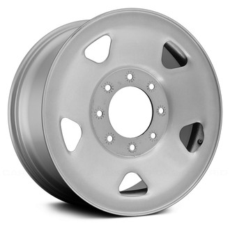 Replace® - 5-Slot Silver 17x7.5 Steel Factory Wheel - Remanufactured