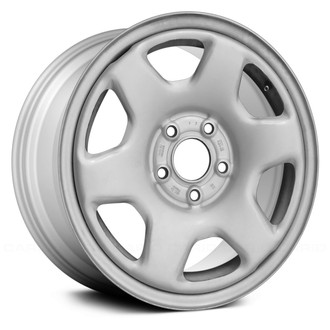 Replace® - 6 I-Spoke Silver 16x6.5 Steel Factory Wheel - Remanufactured