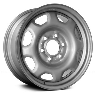 Replace® - 8 I-Spoke Silver 17x7.5 Steel Factory Wheel - Remanufactured