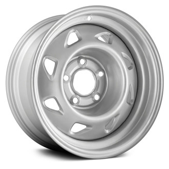 Replace® - 8-Slot Silver 15x7 Steel Factory Wheel - Remanufactured