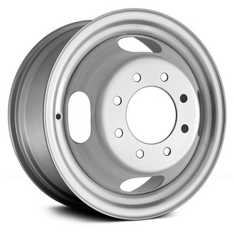 Replace® - 4-Slot Silver 16x6.5 Steel Factory Wheel - Replica