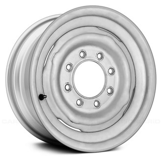 Replace® - 4-Slot Silver 16x6.5 Steel Factory Wheel - Remanufactured