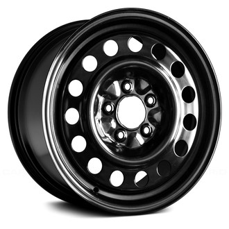 Replace® - 15-Hole Black 16x6.5 Steel Factory Wheel - Remanufactured