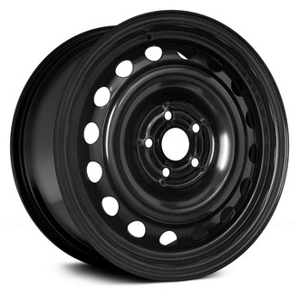 Replace® - 20-Hole Black 16x6.5 Steel Factory Wheel - Remanufactured