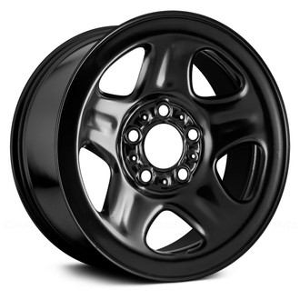 Replace® - 5-Spoke Black 15x7 Steel Factory Wheel - Remanufactured