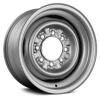 Replace® - 4-Slot Light Gray 16x7 Steel Factory Wheel - Remanufactured