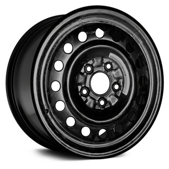 Replace® - 16-Hole Black 16x4 Steel Factory Wheel - Remanufactured