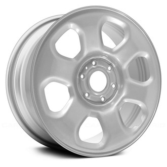 Replace® - 6-Slot Silver 18x8 Steel Factory Wheel - Remanufactured