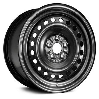 Replace® - 20-Hole Black 17x7 Steel Factory Wheel - Replica