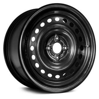 Replace® - 20-Hole Black 16x6 Steel Factory Wheel - Remanufactured