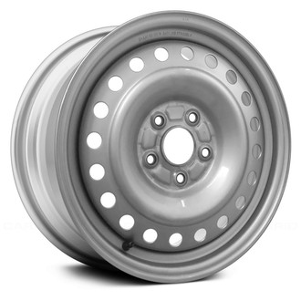 Replace® - 20-Hole Silver 16x6.5 Steel Factory Wheel - Replica