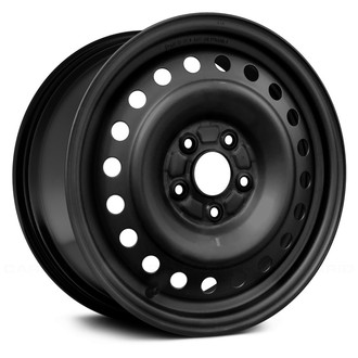 Replace® - 20-Hole Black 16x6.5 Steel Factory Wheel - Remanufactured