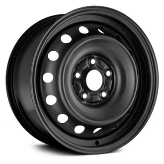 Replace® - 15-Hole Black 16x6.5 Steel Factory Wheel - Remanufactured