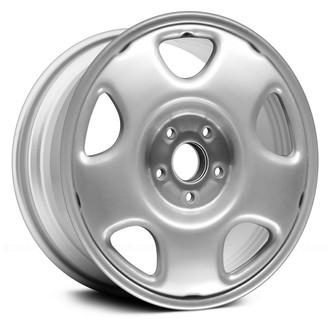 Replace® - 5-Spoke Silver 17x6.5 Steel Factory Wheel - Remanufactured