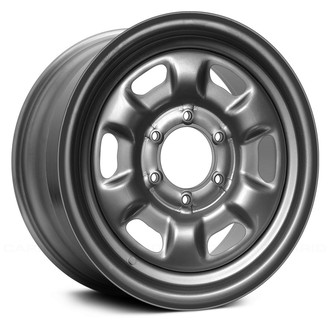 Replace® - 6-Slot Silver 16x7 Steel Factory Wheel - Remanufactured