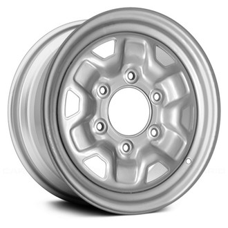 Replace® - Silver 14x5.5 Steel Factory Wheel - Remanufactured