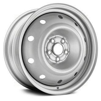 Replace® - 10-Hole Silver 16x6.5 Steel Factory Wheel - Remanufactured