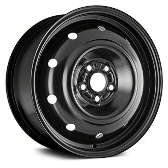 Replace® - 10-Hole Black 16x6.5 Steel Factory Wheel - Remanufactured