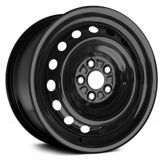Replace® - 16-Hole Black 15x6 Steel Factory Wheel - Remanufactured