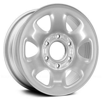 Replace® - 6-Slot Silver 15x7 Steel Factory Wheel - Remanufactured