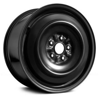 Replace® - Black 17x4 Steel Factory Wheel - Remanufactured