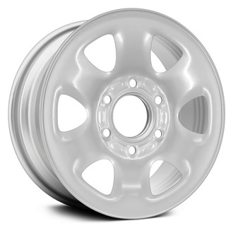 Replace® - 6-Slot Silver 15x7 Steel Factory Wheel - Remanufactured