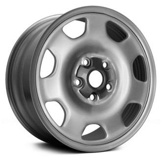 Replace® - 7-Slot Silver 16x6 Steel Factory Wheel - Remanufactured