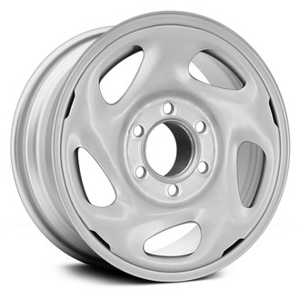 Replace® - 5-Slot Silver 16x7 Steel Factory Wheel - Remanufactured