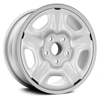 Replace® - 5-Spoke Silver 15x6 Steel Factory Wheel - Remanufactured