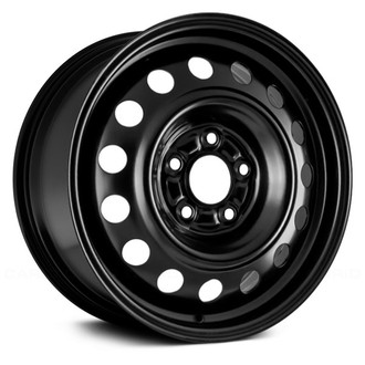 Replace® - 15-Hole Black 16x6.5 Steel Factory Wheel - Remanufactured