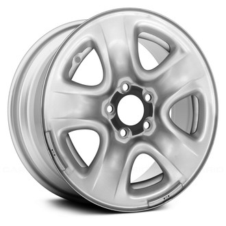 Replace® - 5-Spoke Silver 16x6.5 Steel Factory Wheel - Remanufactured