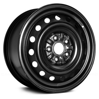 Replace® - 16-Hole Black 16x6.5 Steel Factory Wheel - Remanufactured