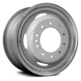 Replace® - 5-Slot Gray 19.5x6 Steel Factory Wheel - Replica