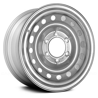 Replace® - 16-Hole Silver 16x7 Steel Factory Wheel - Remanufactured