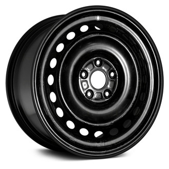 Replace® - 20-Hole Black 17x6.5 Steel Factory Wheel - Remanufactured