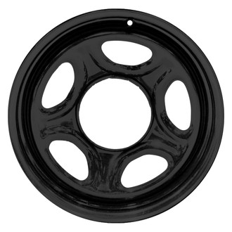Replace® - 5-Slot Black 18x8 Steel Factory Wheel - Remanufactured