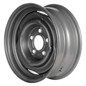 Replace® - 4-Slot Silver 15x6 Steel Factory Wheel - Remanufactured