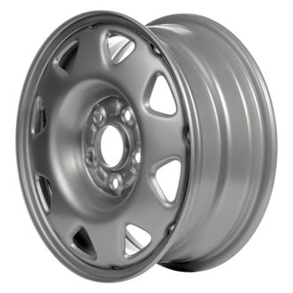 Replace® - 8-Slot Silver 15x6 Steel Factory Wheel - Remanufactured